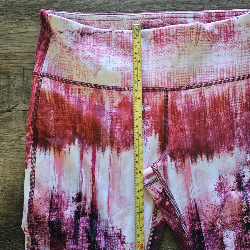 Alo Yoga High-Waist Goddess Ribbed Leggings - Desert Sunset